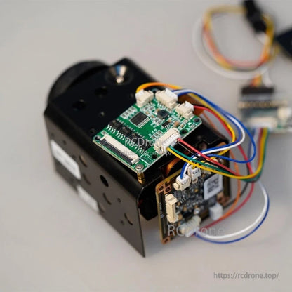 Foxeer 30X Zoom 700TVL CMOS FPV Camera with PWM Control, 30X Optical Zoom, CVBS Output for Drones and Surveillance