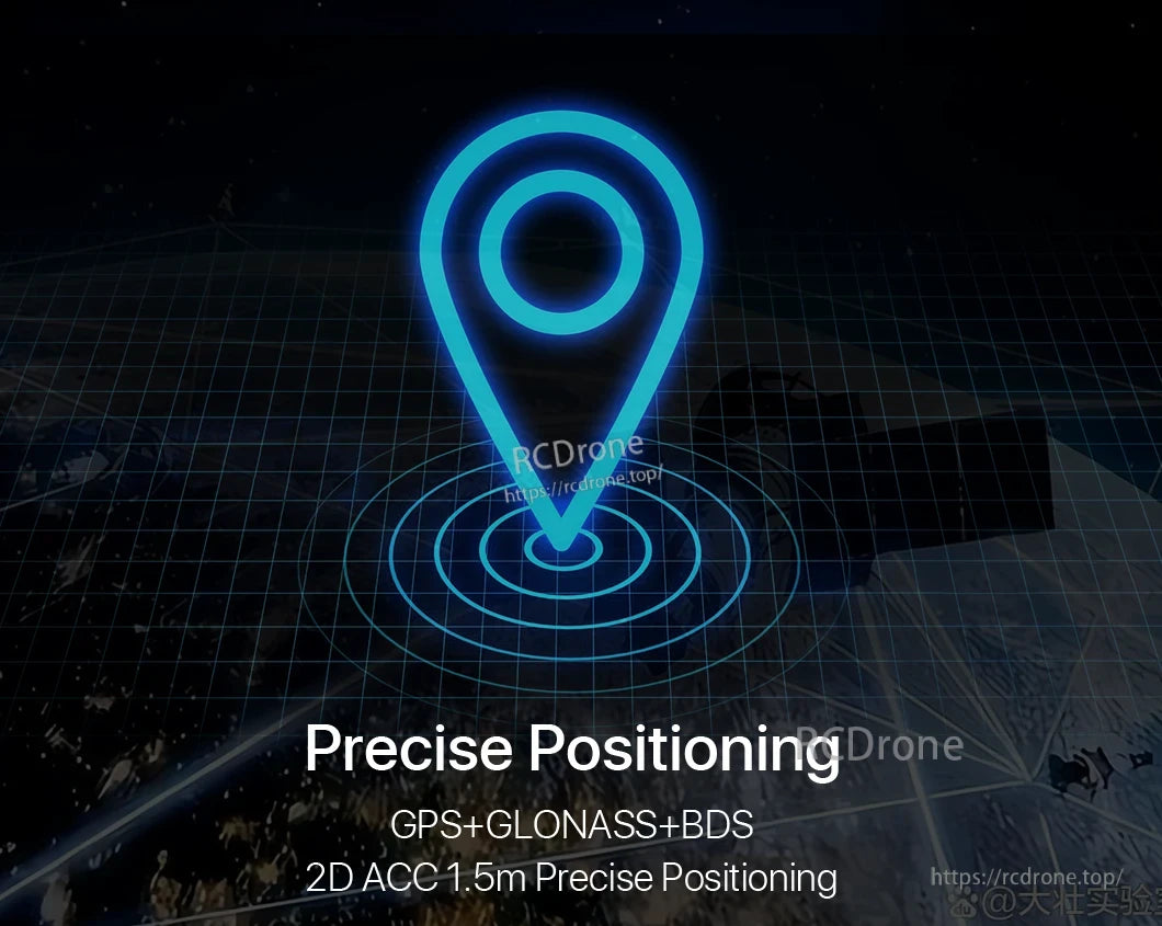 Foxeer M10Q-180 V2 GPS, Precise Positioning GPS GLONASS BDS 1.5m Accuracy