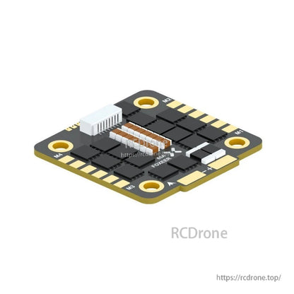 Foxeer Reaper F4 128K 65A BLHeli32 4in1 ESC supports 3-8S, 9-40V with telemetry.