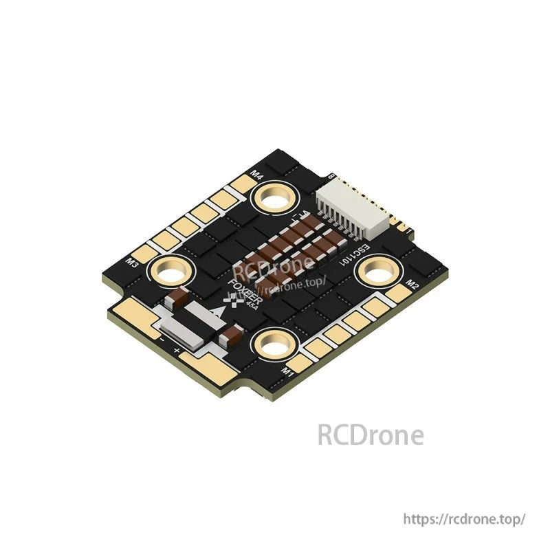 Foxeer Reaper F4 Mini 45A 128K BLHeli_32 4in1 ESC, Foxeer Reaper F4 Mini 45A ESC supports 3-6S, 128K BLHeli_32, 20x20mm M3 mount, ideal for FPV racing and freestyle drones.