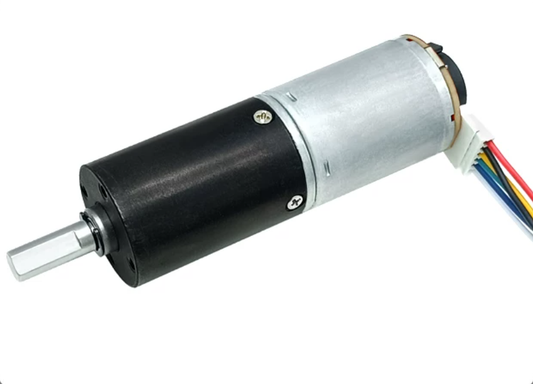 24GP-370 with encoder motor view 1