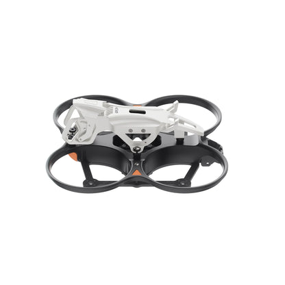 DarkStar25 ducted frame assembly with cream-white canopy, shown in a left-side profile against a white background.