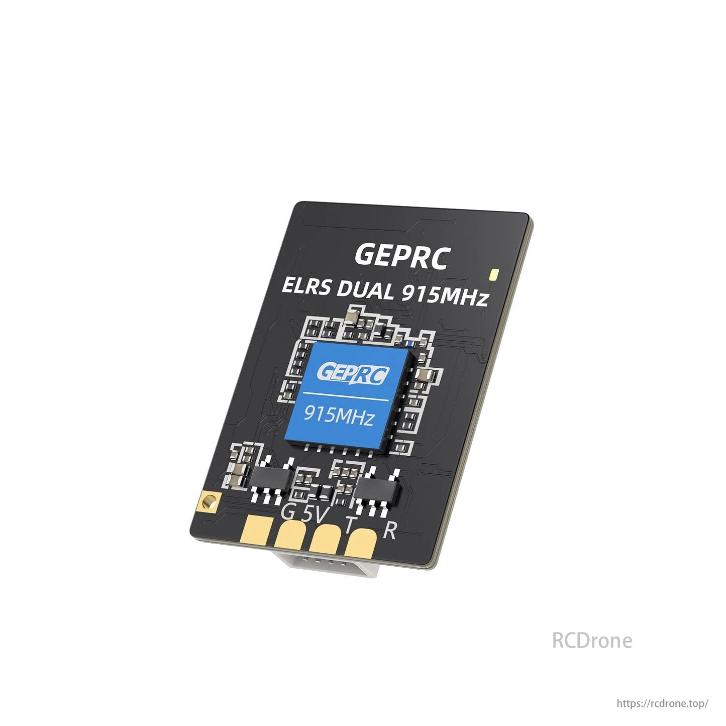 GEPRC ELRS DUAL 915M / 868M Receiver, GEPRC ELRS DUAL 915MHz receiver for FPV drones offers true diversity and 50mW power.