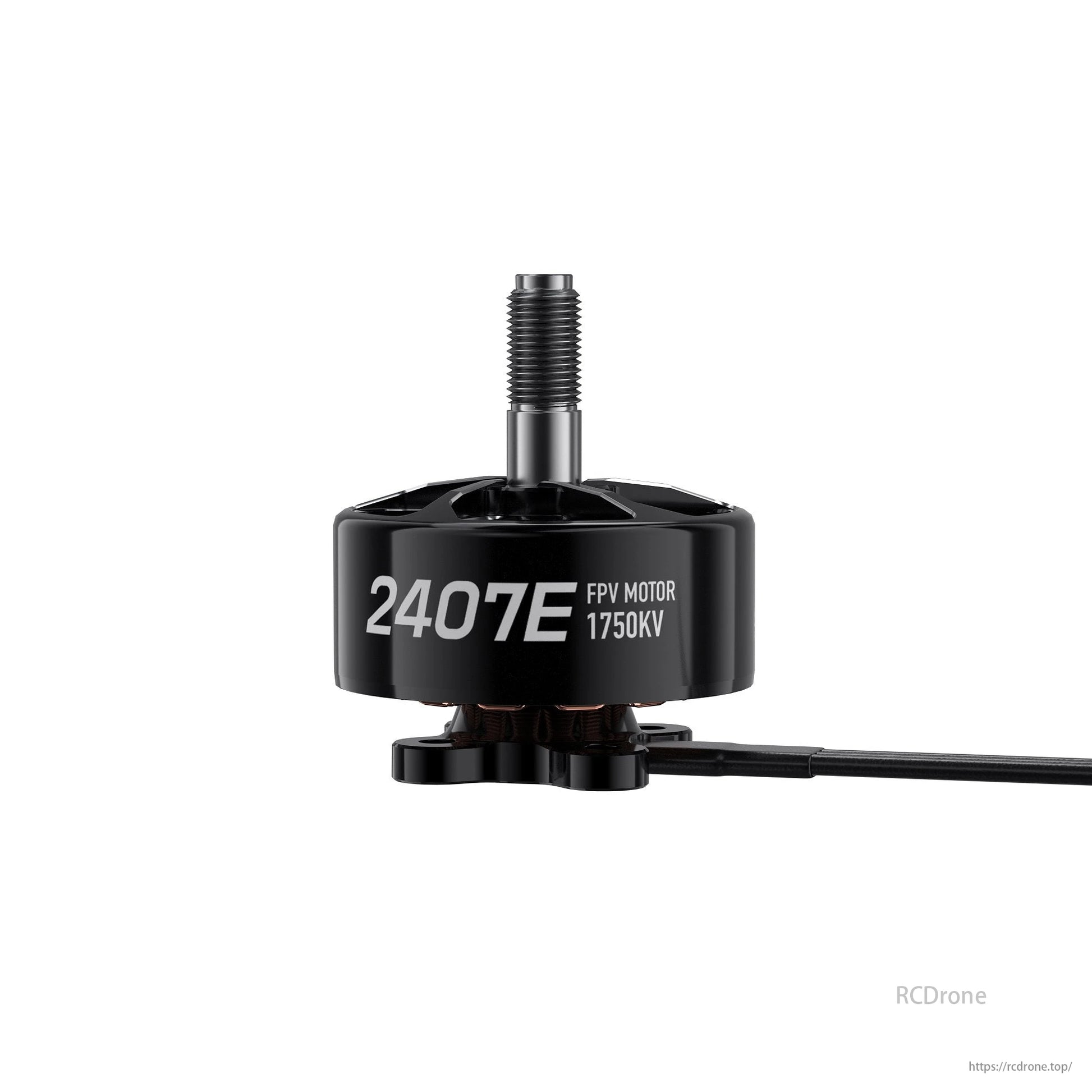 GEPRC SPEEDX2 2407E 1750KV Brushless FPV Motor, GEPRC SPEEDX2 2407E motor for 5-6" racing drones, 1750KV, 6S, 972W, CNC 7075 aluminum, N52H magnets.