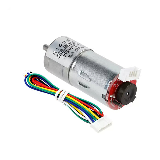 CHIHAI GM25-370 encoder motor, alternate view