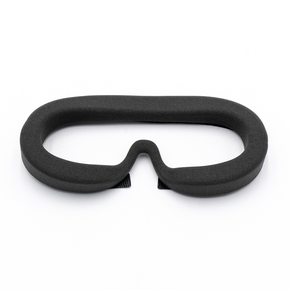 Super Comfy Sponge Foam Padding for DJI Goggle replacement face cushion, black foam insert
