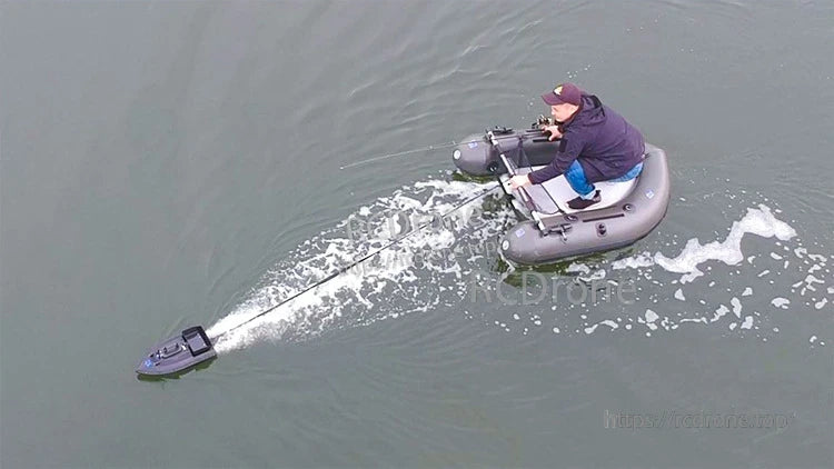 GPS Bait Ship, The ship auto-returns to its origin when experiencing issues like low battery, weak signal, or lost connection for about 30 seconds.