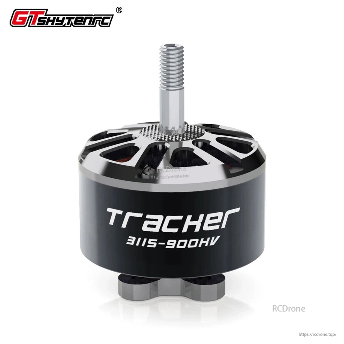GTSKYTENRC Tracker 3115 900KV Brushless Motor, GTSKYTENRC Tracker 3115-900KV brushless motor, 12N14P, M5 shaft, 6S, 19×19 mm, suitable for 9–11 inch FPV drones.