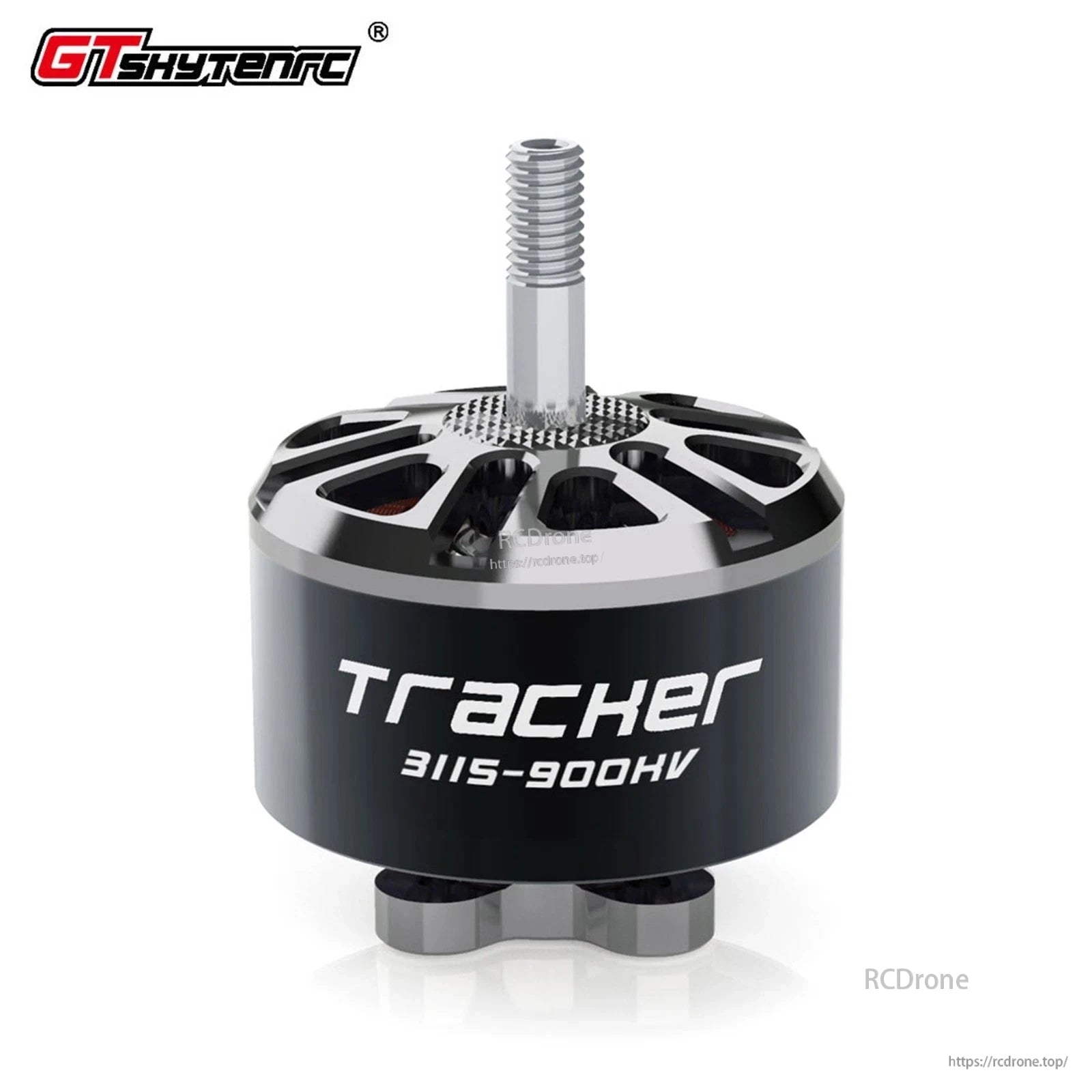 GTSKYTENRC Tracker 3115 900KV Brushless Motor, GTSKYTENRC Tracker 3115-900KV brushless motor, 12N14P, M5 shaft, 6S, 19×19 mm, suitable for 9–11 inch FPV drones.