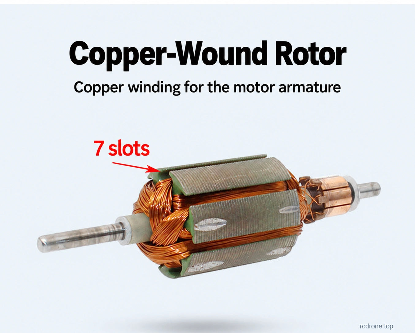Copper-woundrotorwith7-slotconstructionreference