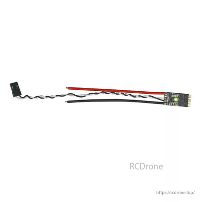 HAKRC BLS 20A BLHeli_S ESC with Programmable LED – 2–5S, DShot600, Damped Light, FPV Racing Ready