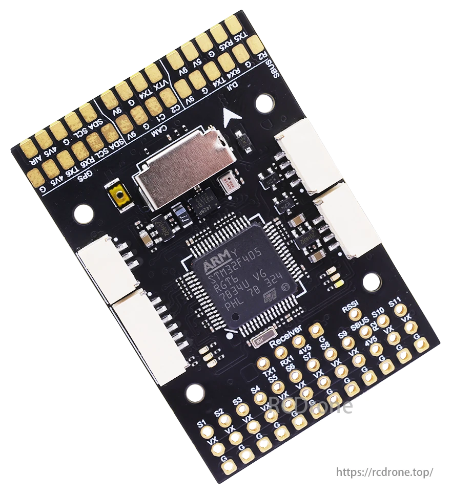 HAKRC F405 WING Fixed-Wing Flight Controller – STM32F405, 6S, 11 PWM Outputs, HD & Analog Video Support, Dual Camera Input, 5V/9V/12V BEC