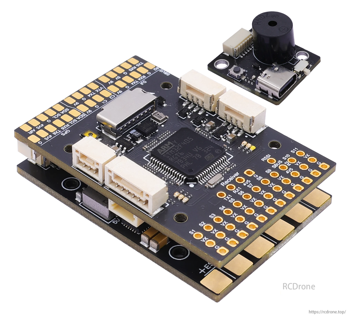 Wing Controller HAKRC F405 WING Fixed-Wing Flight Controller – STM32F405, 6S, 11 PWM O ...