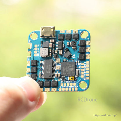 HAKRC F411 20A AIO Flight Controller – 2–5S, BLHeli_S 20A ESC, STM32F411, 25.5mm Mount