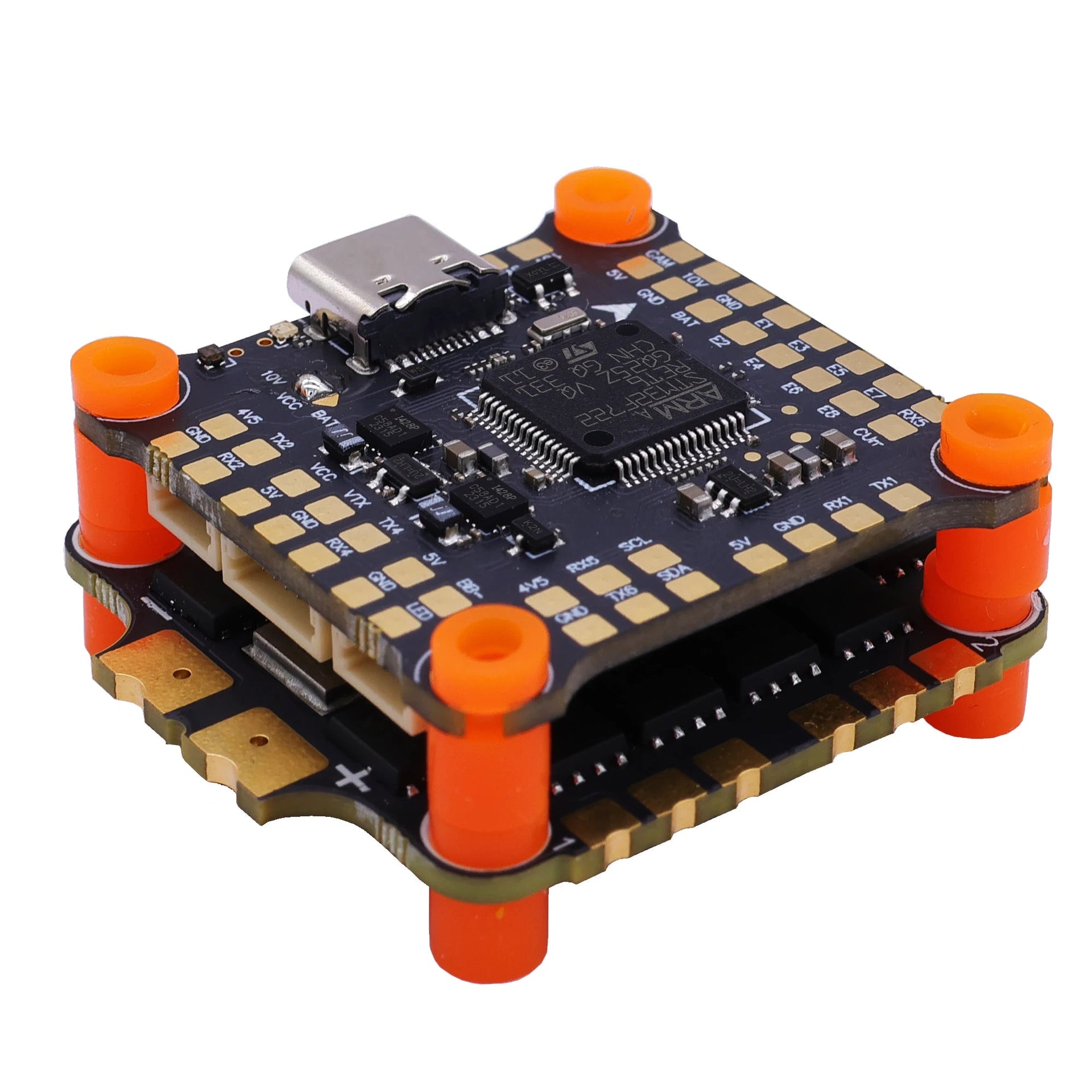 HAKRC F722 V2 スタック FPVドローン用 – 2–6Sフライトコントローラー