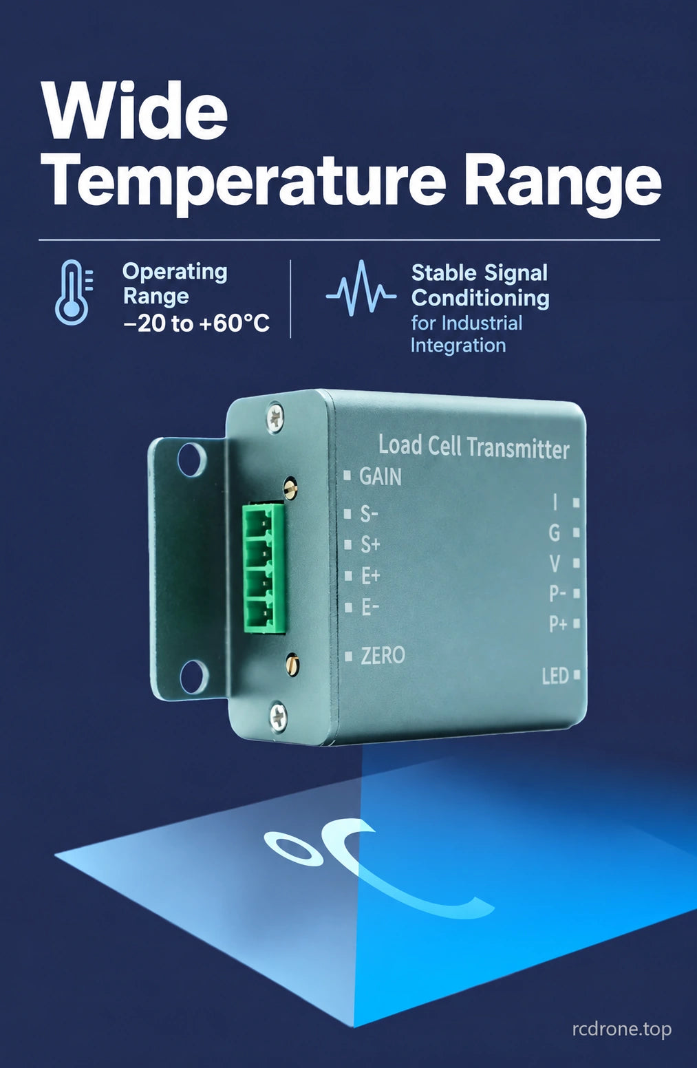 Supplier operating-temperature reference