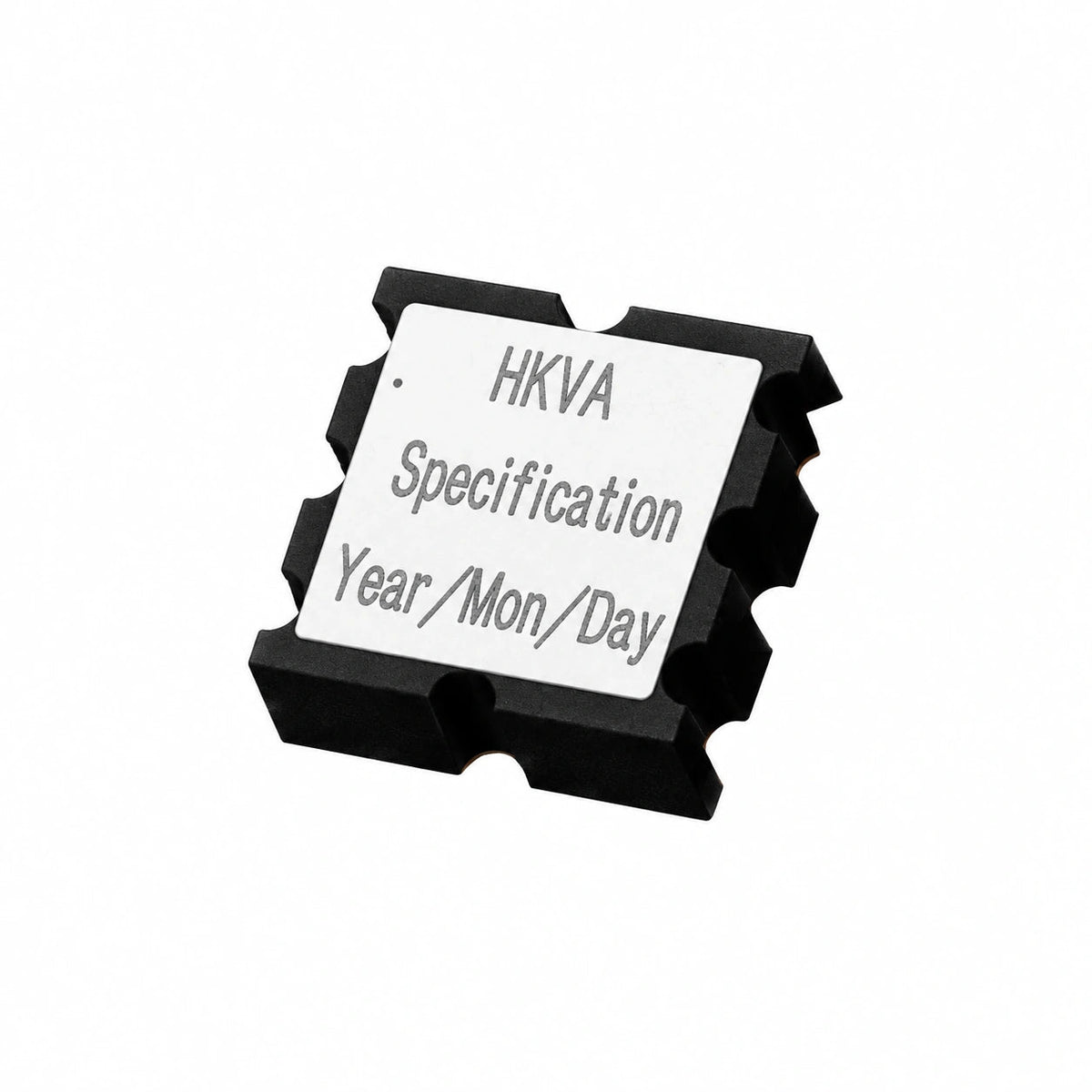 HKVA-1122-type ceramic package illustration; range selected by option