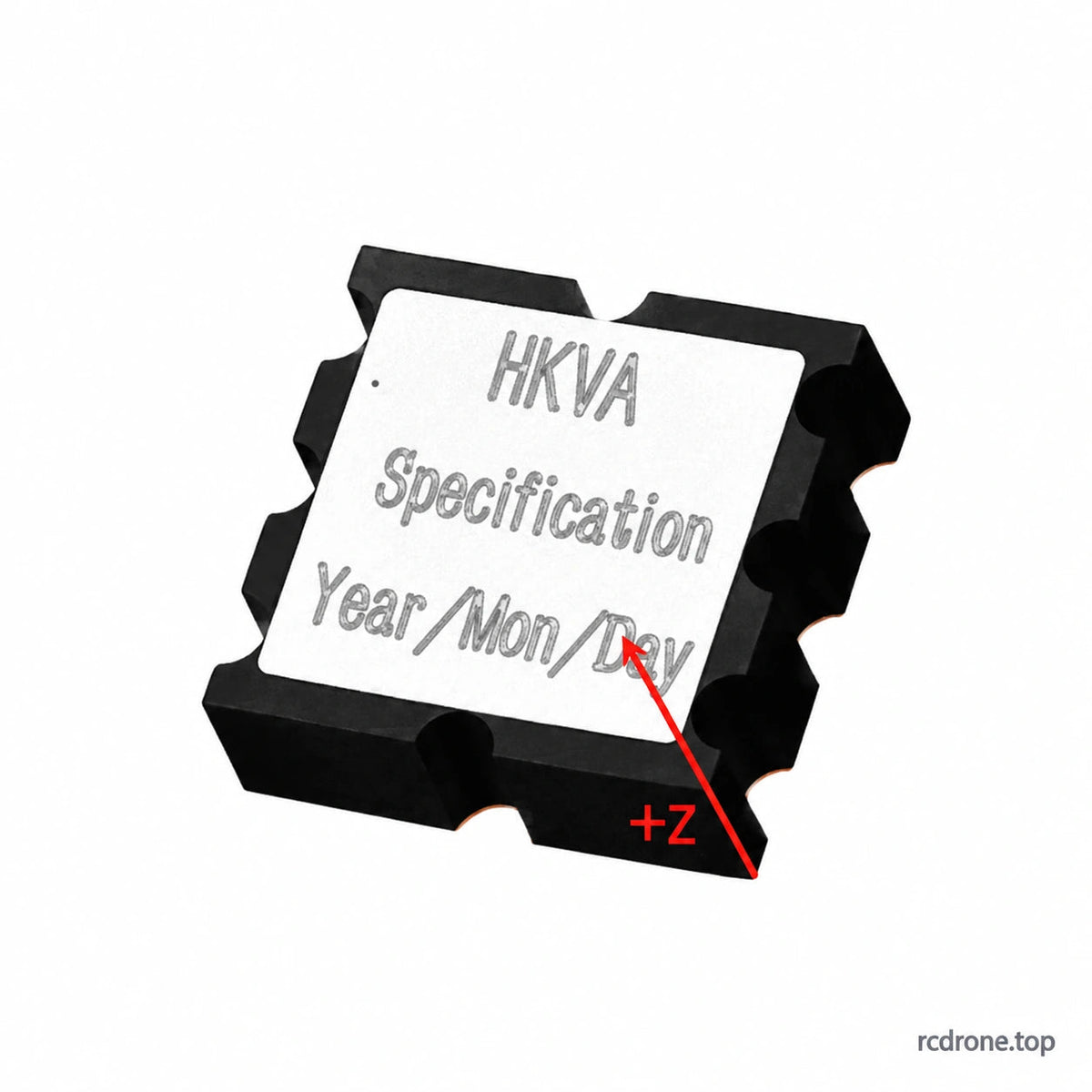Source +Z axis direction illustration; confirm actual sensitive axis by delivered model