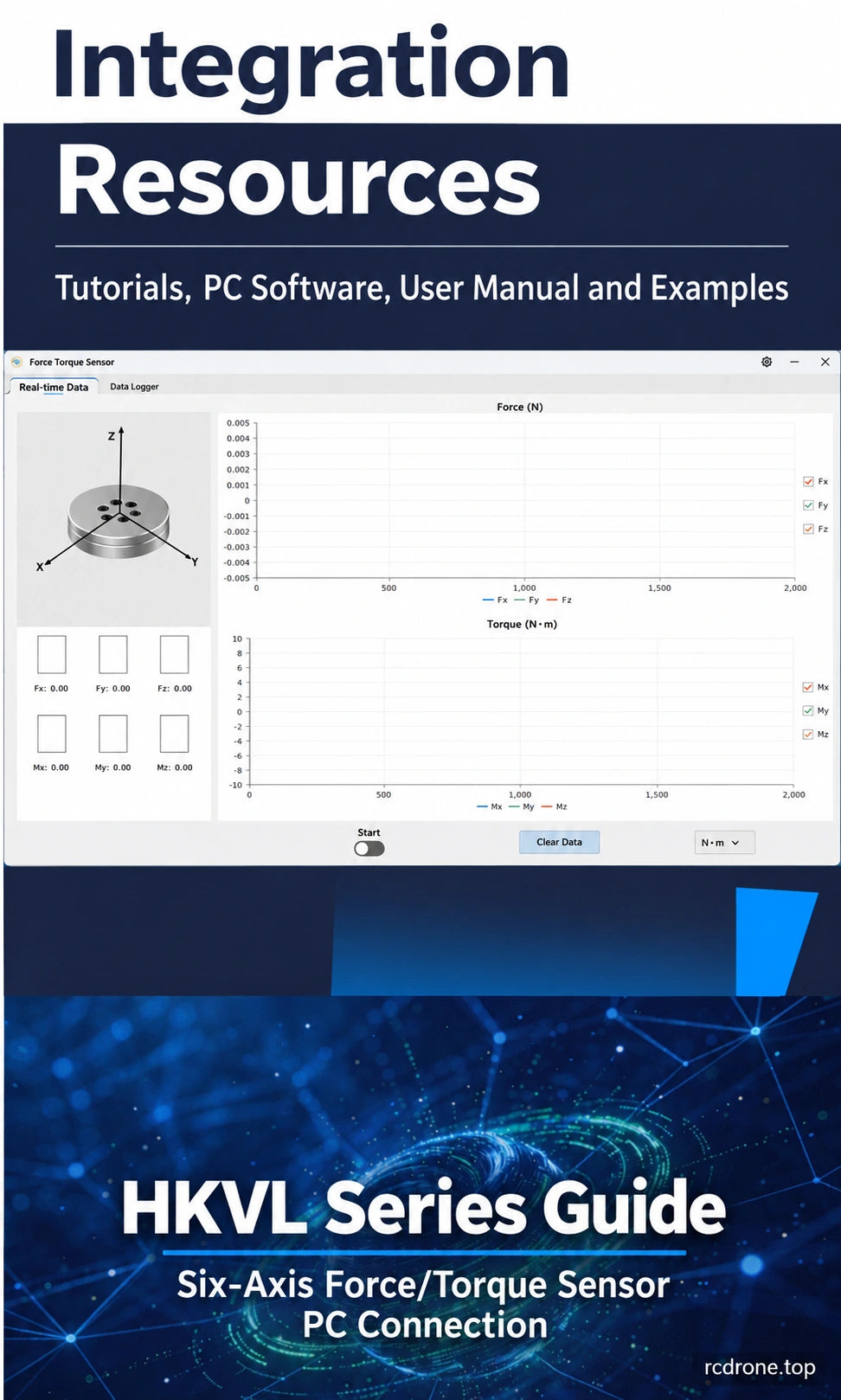 PC software and supplier connection guide illustration