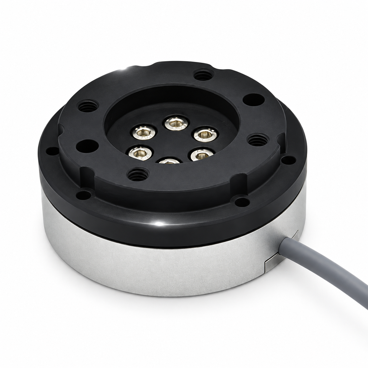 Hangkai HKVL-75 sensor angled front view with attached cable