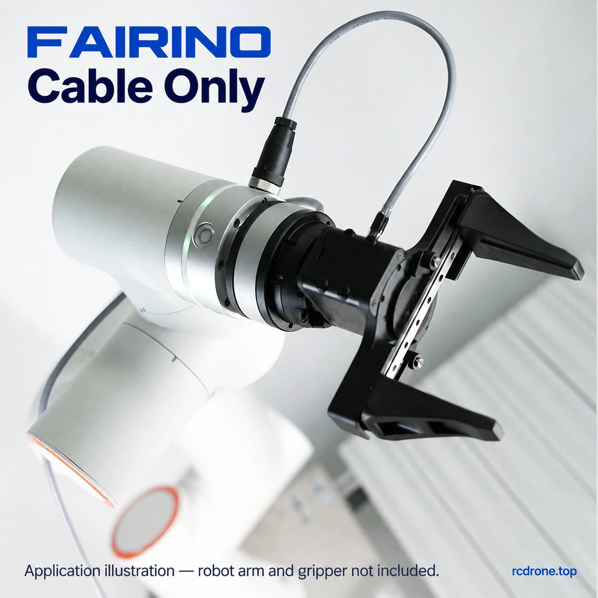FAIRINO cable application example; arm and gripper not included
