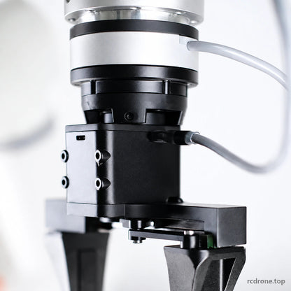 Tactile gripper and wrist-sensor assembly close-up