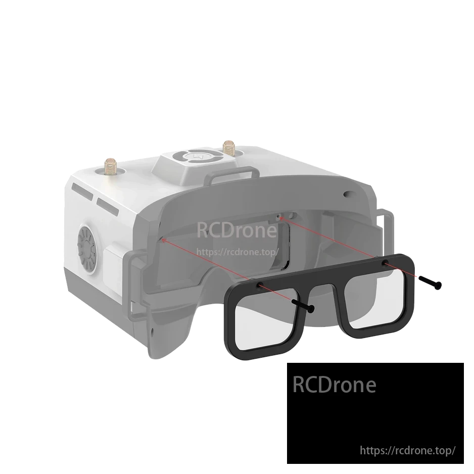 HDZero BoxPro / BoxPro+ FPV Box Goggle, HDZero BoxPro/BoxPro+ FPV goggles offer 100Hz LCD, HDZero digital, analog & HDMI support for improved viewing.