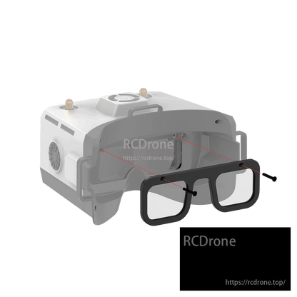 HDZero BoxPro / BoxPro+ FPV Box Goggle, HDZero BoxPro/BoxPro+ FPV goggles offer 100Hz LCD, HDZero digital, analog & HDMI support for improved viewing.