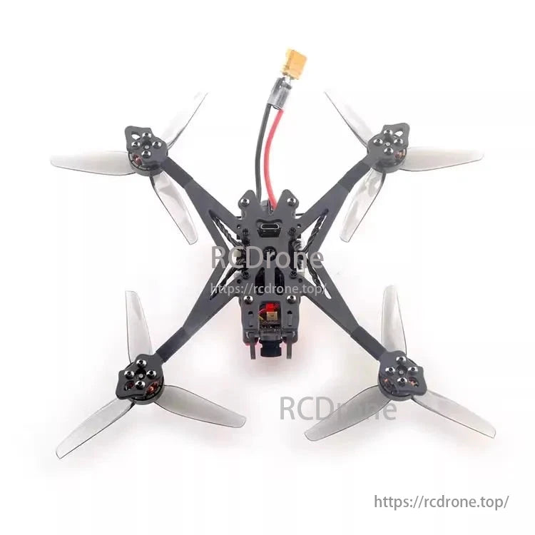 The Crux35 is a lightweight 3.5-inch freestyle drone with a 90Hz camera, V2 VTX for low-latency FPV, and excellent agile flight performance.