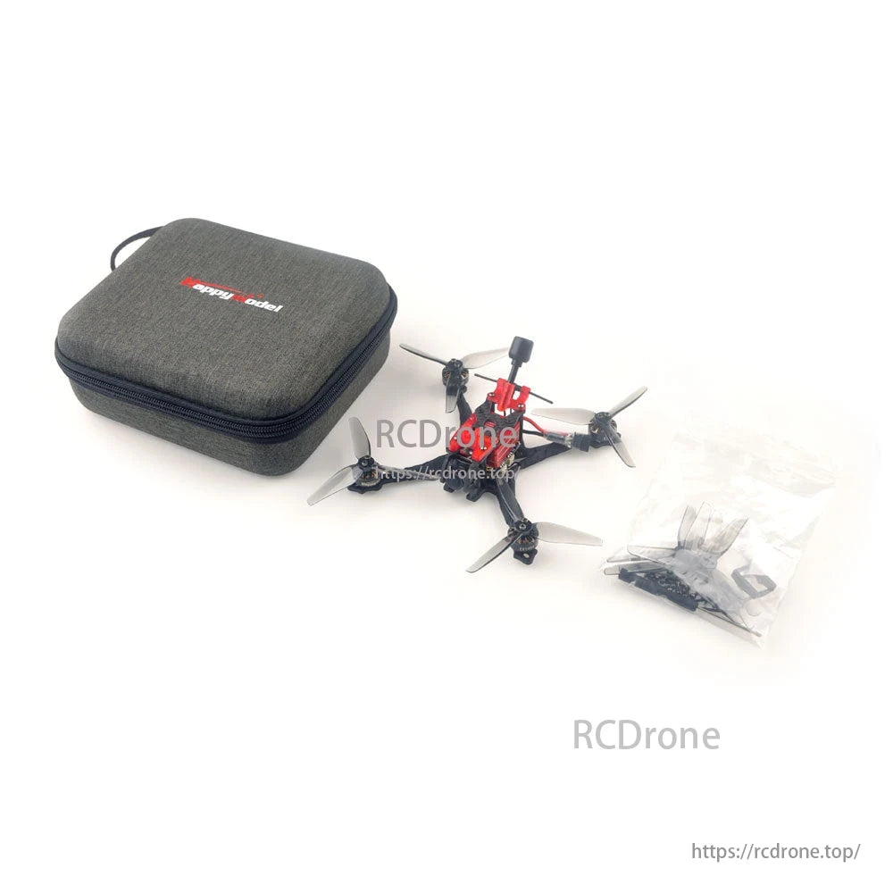 The HDZero Crux35 is a 3.5-inch freestyle drone featuring a 90Hz camera, V2 VTX for low-latency FPV, and comes in a gray case with accessories.