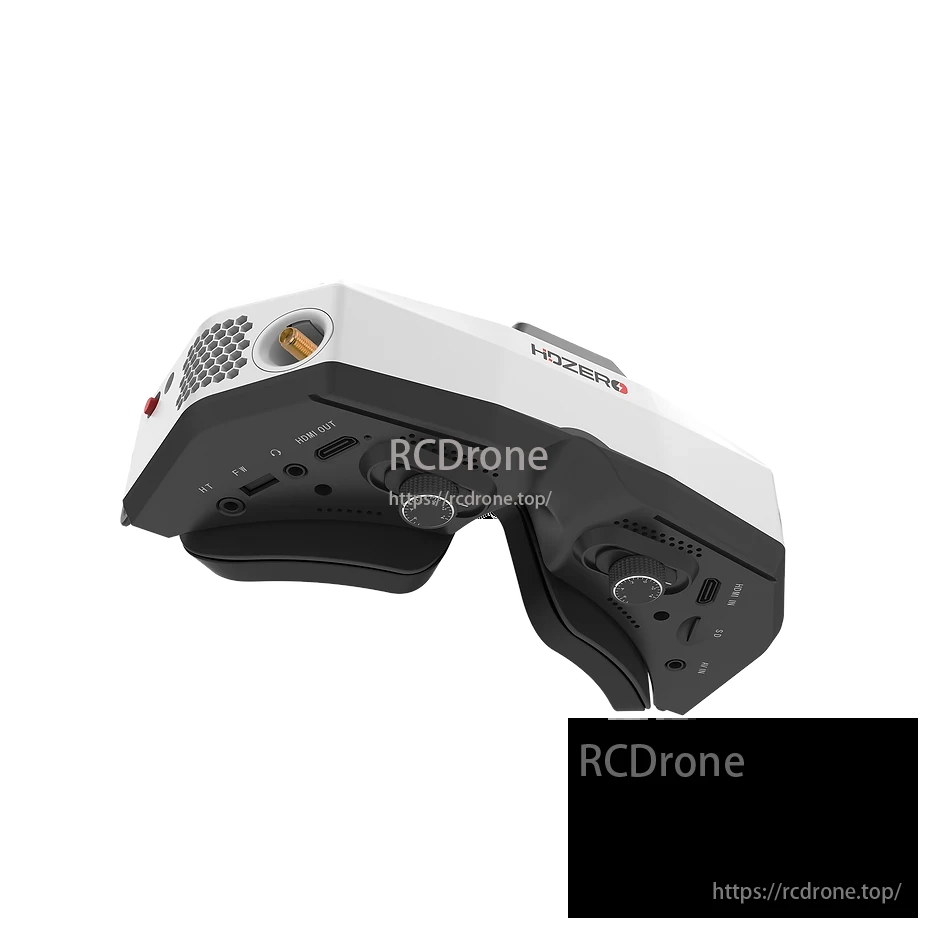 HDZero Goggle 2 FPV Goggles offer 1080p 90Hz OLED display, built-in analog RX, HDMI I/O, low 3ms latency, and WiFi DVR for improved viewing experience.