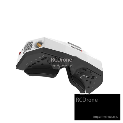 HDZero Goggle 2 FPV Goggles offer 1080p 90Hz OLED display, built-in analog RX, HDMI I/O, low 3ms latency, and WiFi DVR for improved viewing experience.