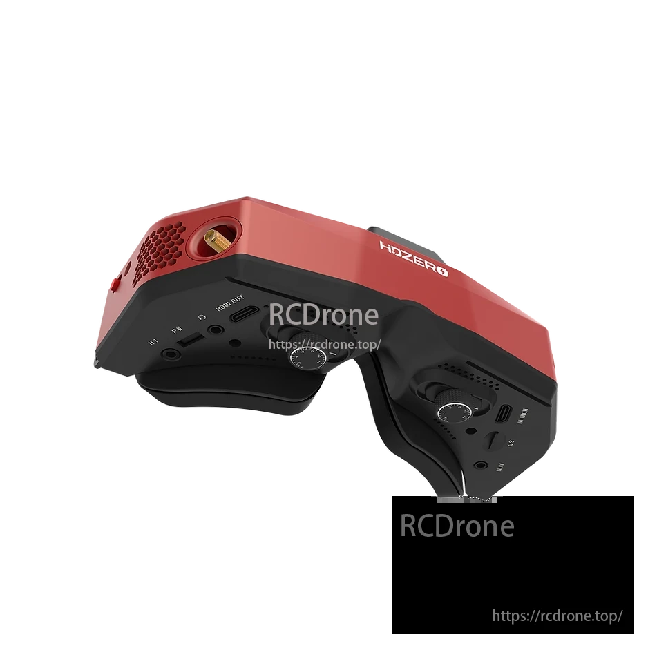 HDZero Goggle 2 FPV features 1080p OLED display, built-in RX, HDMI input/output, and WiFi connectivity.