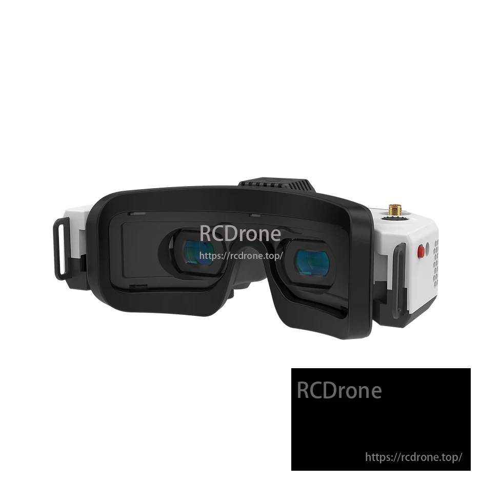 HDZero Goggle 2 FPV Goggles offer 1080p 90Hz OLED display, built-in analog RX, HDMI I/O, 3ms latency, and WiFi DVR functionality.