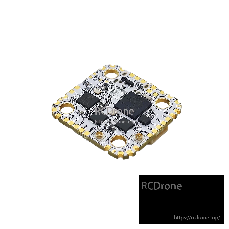 HDZero Halo Mini Flight Controller with H743, ELRS Gemini, and dual BEC (5V/4A & 9V/3A).