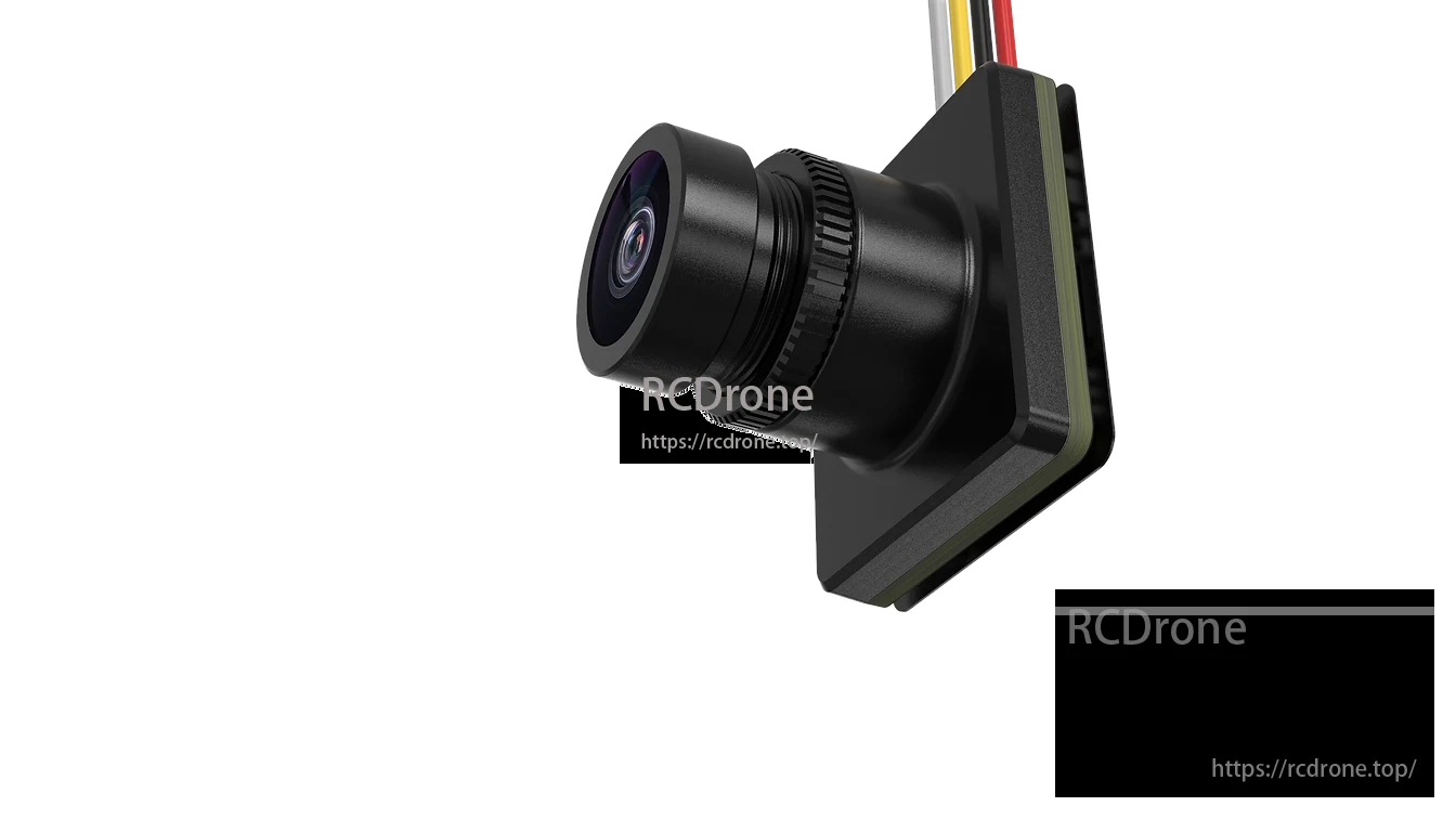 HDZero Lux Digital FPV Camera, The HDZero Lux is a lightweight 2.3g digital FPV camera with 720p60 resolution, 1/2" CMOS sensor, and 4:3/16:9 aspect ratio, ideal for Whoop drones.