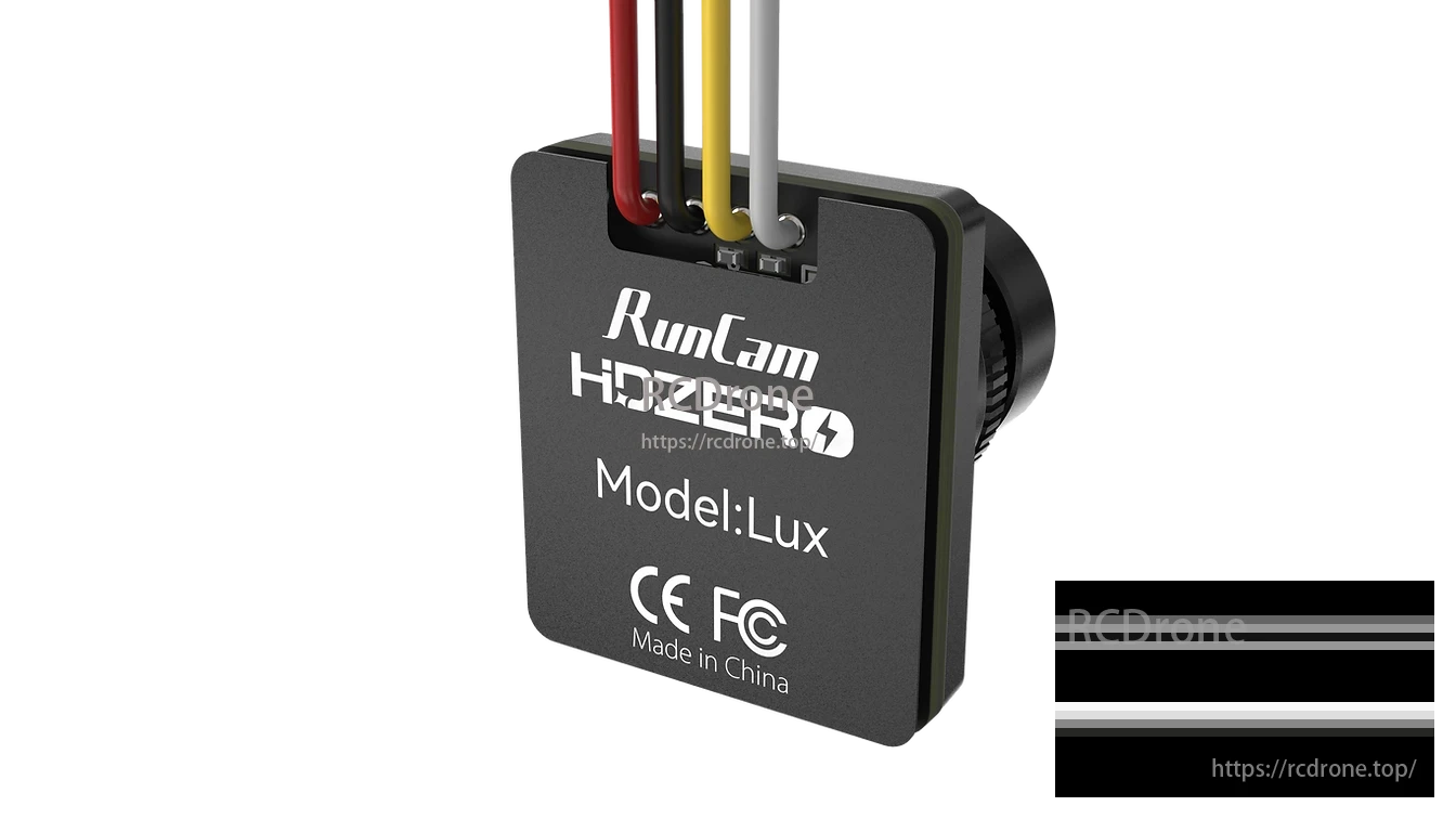 HDZero Lux Digital FPV Camera, The HDZero Lux Camera by RunCam is a high-performance digital FPV camera for ultra-light whoop and micro drones.
