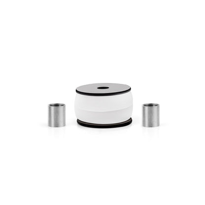 HGLRC Gimbal Silicone Dampers Shock Absorber assembly with two metal sleeves, white and black