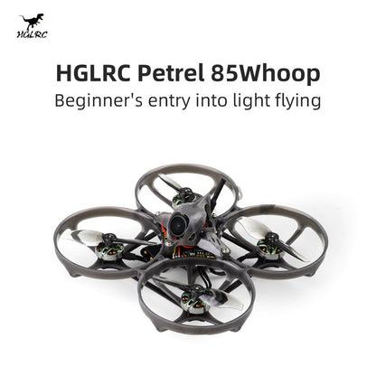 HGLRC Petrel 85Whoop Brushless Motor Indoor FPV Drone Tinywhoop Quadcopter - HGLRC Company