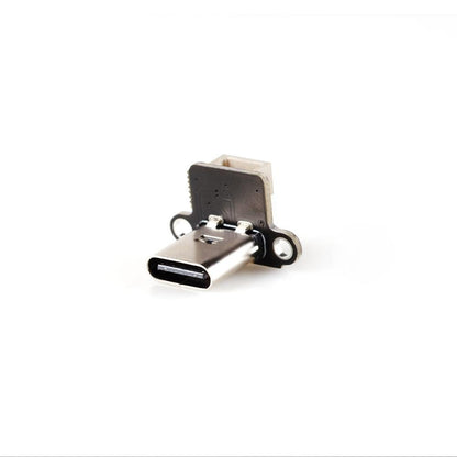 HGLRC Tuning Adapter USB-C tuning module with mounting tabs, front port close-up