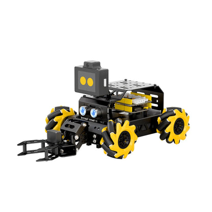 Hiwonder miniAuto Pro Ultimate configuration with WonderLLM module and 2DOF robotic arm