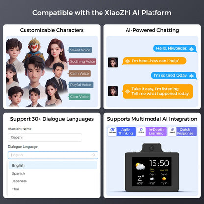 Compatible with the XiaoZhi AI Platform