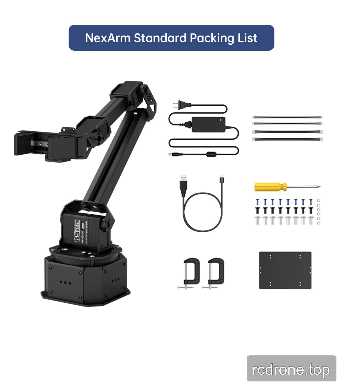 NexArm Standard Packing List