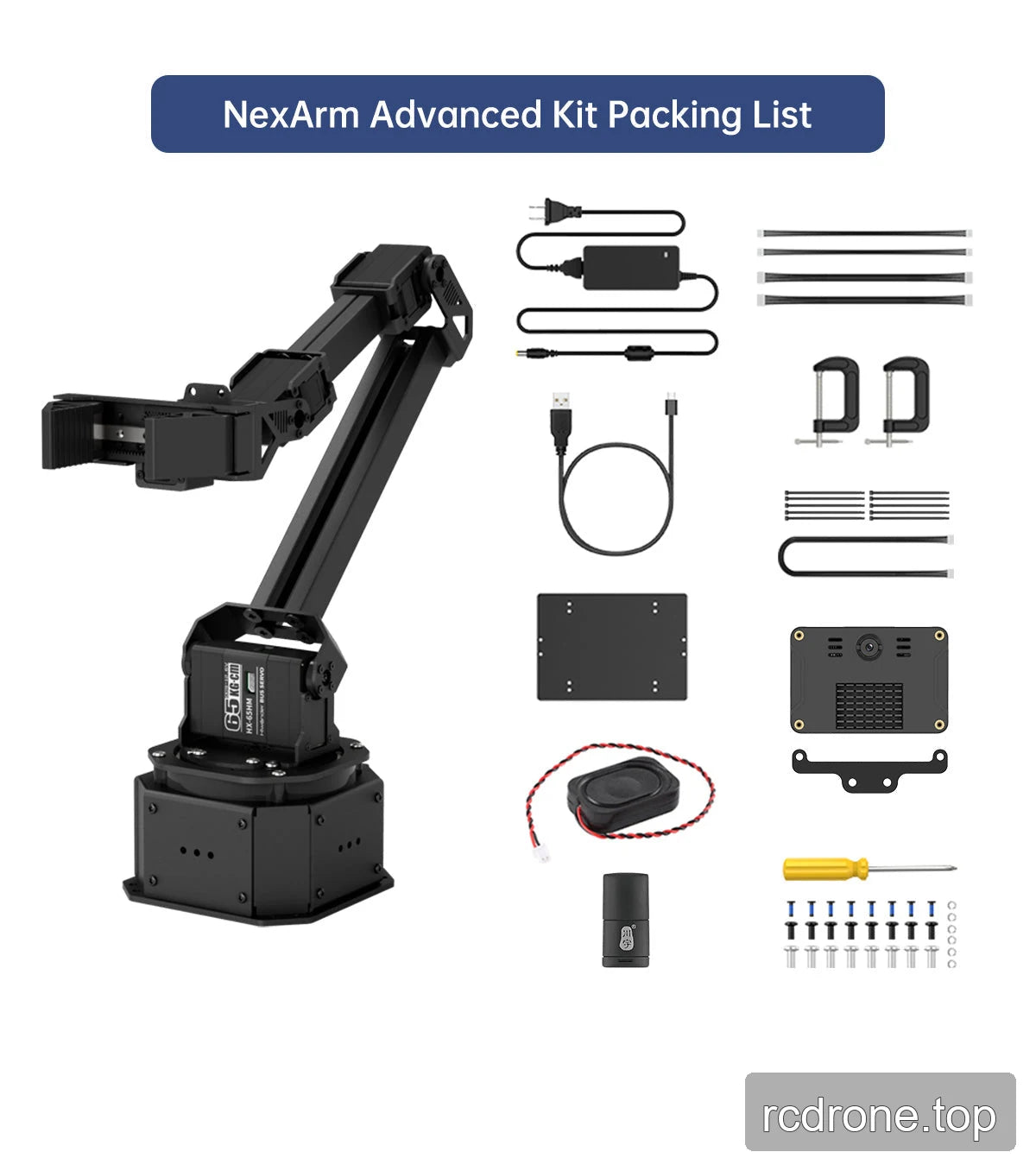 NexArm Advanced Kit Packing List
