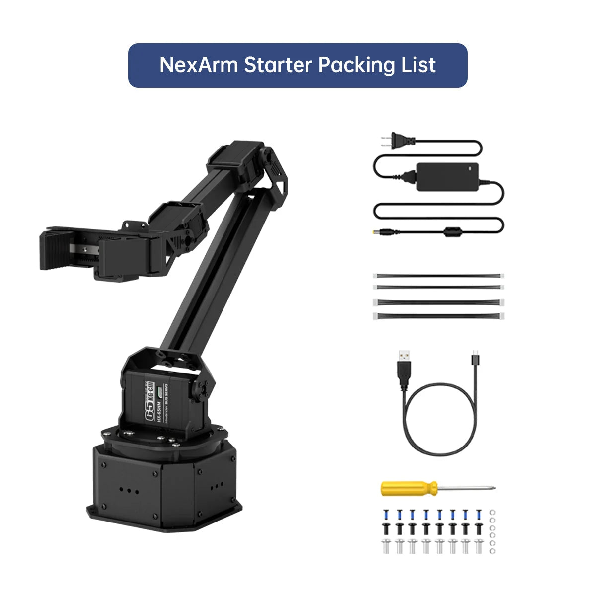 NexArm Starter Packing List