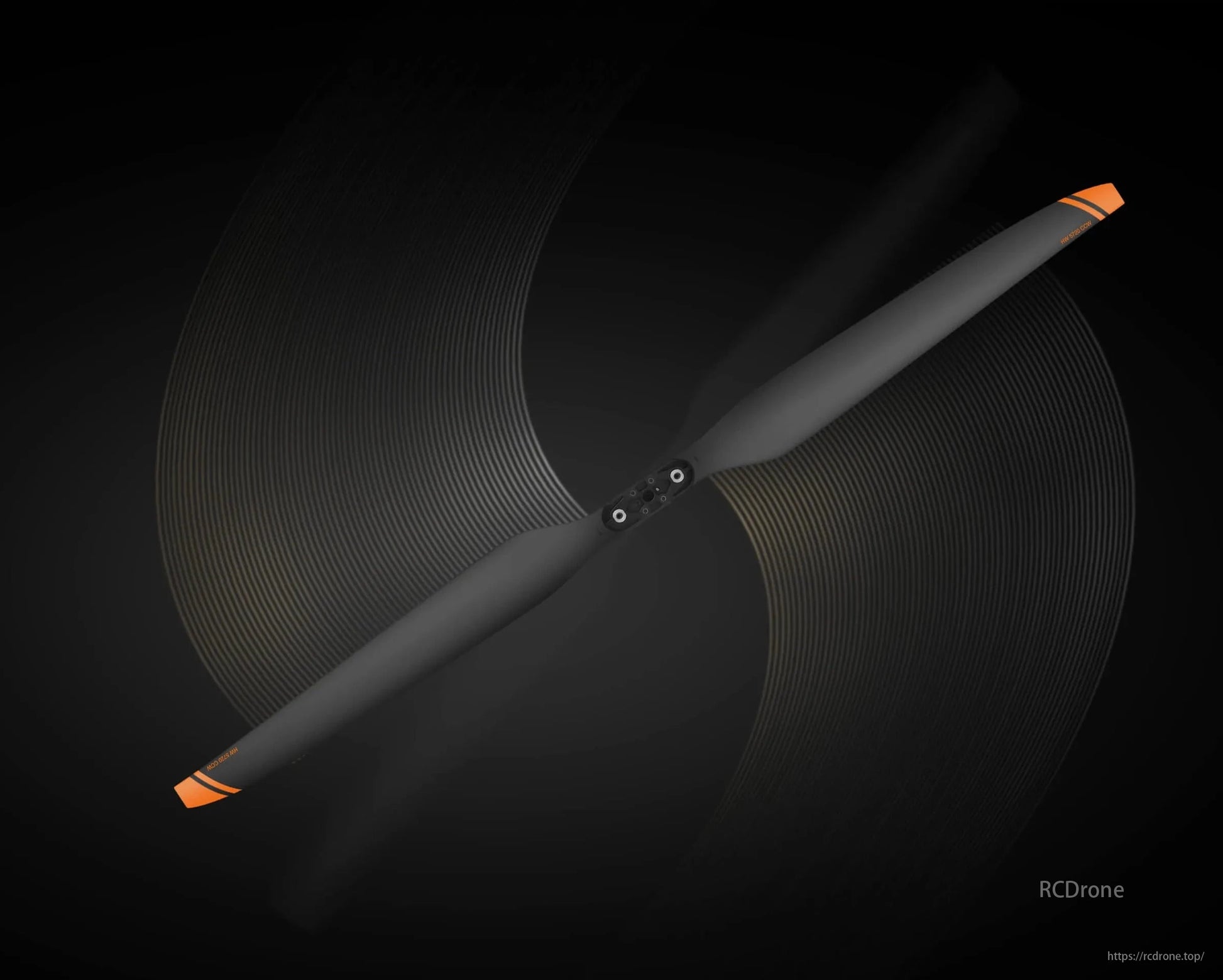 Hobbywing HF 57*20" Carbon Fiber Folding Propeller, Hobbywing HF 57x20" carbon fiber folding propeller for H13/X13 motors, offers high efficiency for UAVs.