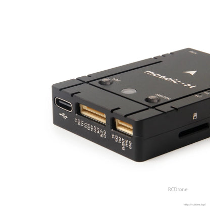 Holybro H-RTK Mosaic-H Dual-Antenna RTK GPS, Holybro H-RTK Mosaic-H is a dual-antenna RTK GPS for drones, featuring a Septentrio receiver.