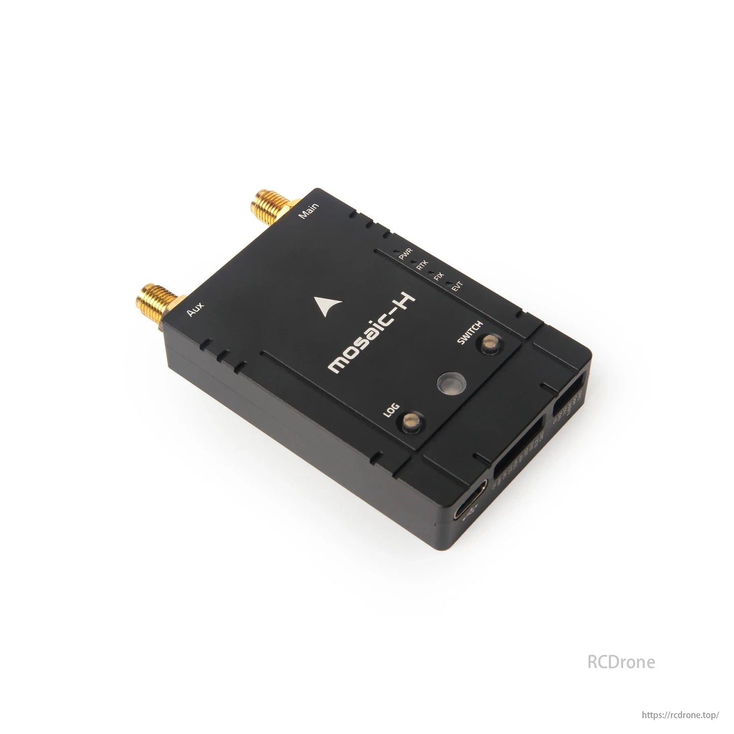 Holybro H-RTK Mosaic-H Dual-Antenna RTK GPS, Holybro H-RTK Mosaic-H offers dual-antenna RTK GPS for drones, with Septentrio receiver, IST8310 magnetometer, moving baseline yaw, and CNC housing.