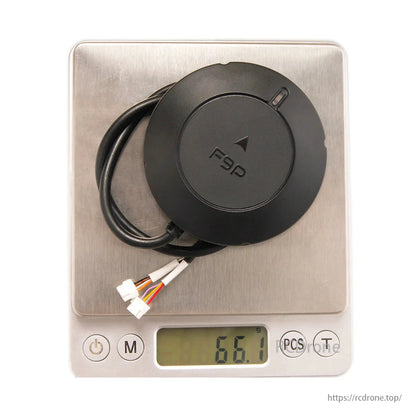 The Holybro H-RTK NEO-F9P is a lightweight, waterproof GNSS module with RTK GPS, CAN & UART interfaces, and an RM3100 compass for UAV drones.