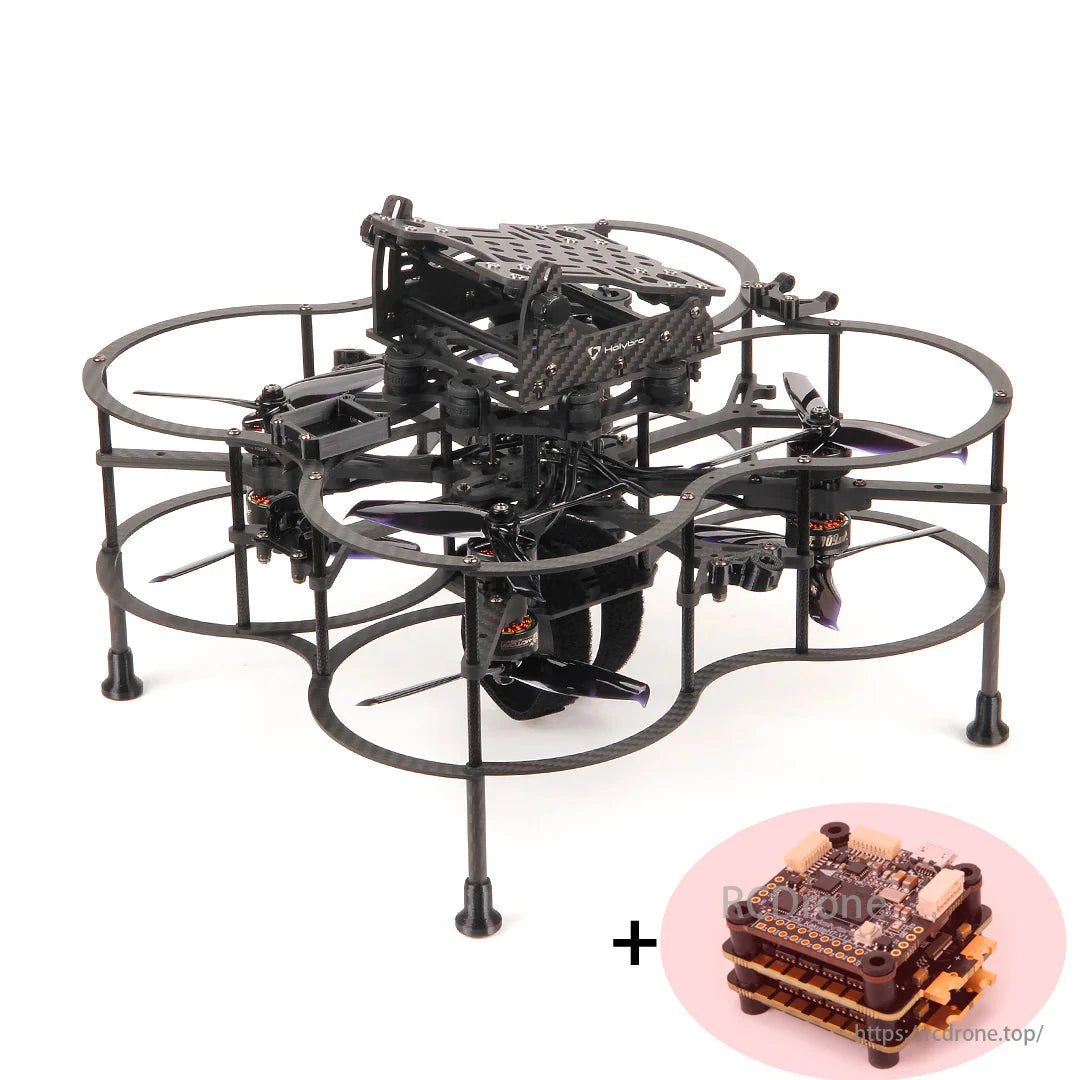 Holybro Kopis X8 Cinelifter 5-Inch Drone Kit – Caged Version | Carbon Fiber X8 FPV Rig for RED Komodo, BMPCC, Zcam | Frame / ARF / Full Kit Options